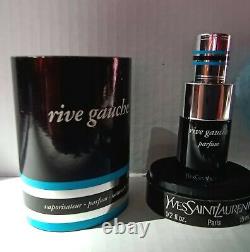 Vintage Ysl Rive Gauche Dusting Powder+ Pure Perfume 7.5 ml & + Free Shipping