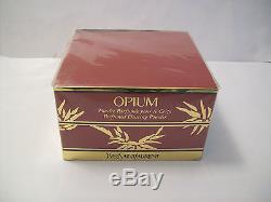 Vintage Yves Saint Laurent OPIUM Perfumed Dusting Powder YSL new, sealed, women