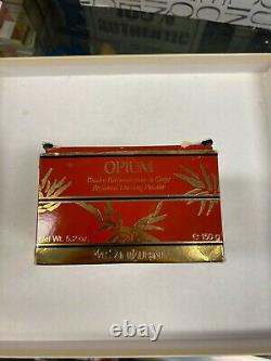 Vintage Yves Saint Laurent Opium Perfumed Dusting Body Powder (5.2 oz)