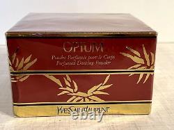 Vintage Yves Saint Laurent Opium Perfumed Dusting Body Powder 5.2 oz NEW SEALED