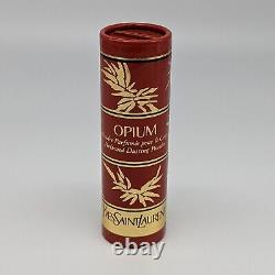 Vintage Yves Saint Laurent Opium Perfumed Dusting Powder 0.75 oz Discontinued
