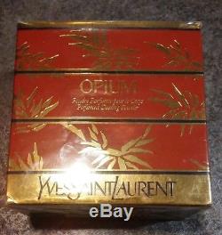 Vintage Yves Saint Laurent Opium Perfumed Dusting Powder 150g New in box HTF