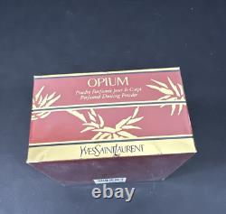 Vintage Yves Saint Laurent Opium Perfumed Dusting Powder 5.2 oz/150g France New