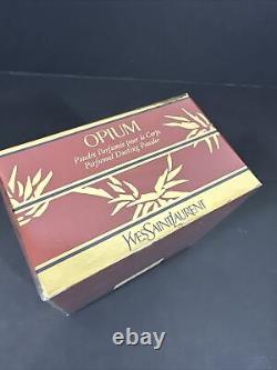 Vintage Yves Saint Laurent Opium Perfumed Dusting Powder 5.2 oz/150g France New
