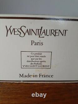 Vintage Yves Saint Laurent Paris Perfume Dusting Powder New In Box With Rare