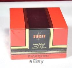 Vintage Yves Saint Laurent Paris Perfumed Dusting Powder 5.2oz 150g -New Sealed