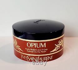 Vintage Yves Saint Laurent YSL OPIUM Perfumed Body Dusting Powder SEALED 5.2 oz