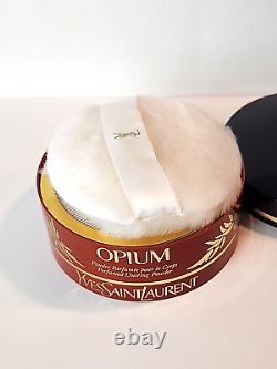 Vintage Yves Saint Laurent YSL OPIUM Perfumed Body Dusting Powder SEALED 5.2 oz