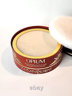 Vintage Yves Saint Laurent YSL OPIUM Perfumed Body Dusting Powder SEALED 5.2 oz