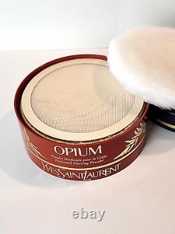 Vintage Yves Saint Laurent YSL OPIUM Perfumed Body Dusting Powder SEALED 5.2 oz