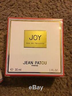Vintage jean Patou Joy 1 dusting powder+1 perfume +2 vaporisateur MIB NOS LOOK
