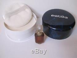 Vtg. 0.25 oz Estee Super Perfume Estee Lauder, Sealed Estee Body Dusting Powder