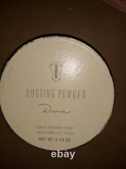 Vtg 1960s Ambush By Dana Cologne Spray 3.0 Oz Dusting Powder 4 1/4 Oz Gift Set
