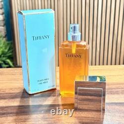 Vtg 1980s TIFFANY Perfumed Bath Collection Set Oil Mist & Dusting Powder RARE