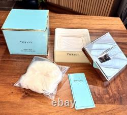Vtg 1980s TIFFANY Perfumed Bath Collection Set Oil Mist & Dusting Powder RARE