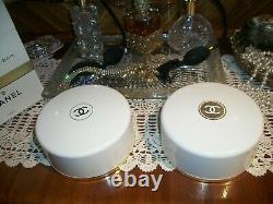 Vtg 2 Boxes Chanel No5 After Bath Perfumed Dusting Powder Near 1Lb Free Shipping