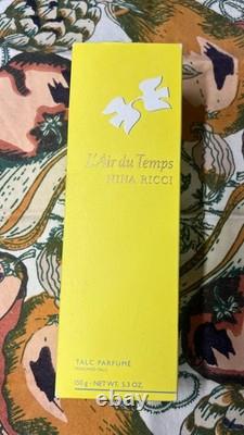 Vtg 2002 Nib Nina Ricci L'air Du Temps Perfumed Dusting Powder Body Talc