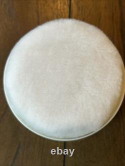 Vtg 8 oz GUERLAIN SHALIMAR 1960s Perfumed Dusting Powder Puff Sealed Large