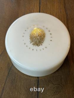 Vtg 8 oz GUERLAIN SHALIMAR 1960s Perfumed Dusting Powder Puff Sealed Large