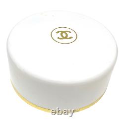 Vtg Chanel No 5 Perfumed Bath Dusting Powder with Puff Screen Insert 8 Oz Sealed