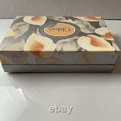 Vtg Chloe Perfume Spray 1.7 oz and Dusting Powder Gift Set By Lagerfeld Rare
