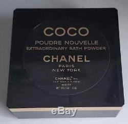 Vtg Coco Chanel Poudre Apres Bain Chanel Luxury Dusting Bath Perfume Powder 3 oz