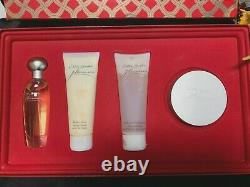 Vtg Gift Set in Box Estee Lauder Pleasures Shower Gel Dusting Powder Perfume NIB