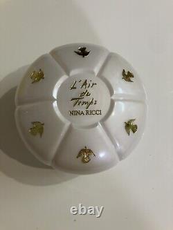 Vtg NINA RICCI L'AIR DU TEMPS PERFUMED DUSTING POWDER 200g-7oz