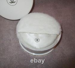 Vtg Original Chanel No 5 Perfumed Dusting Powder With Puff 8 oz Sealed NEW UNUSE
