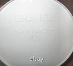 Vtg Original Chanel No 5 Perfumed Dusting Powder With Puff 8 oz Sealed NEW UNUSE
