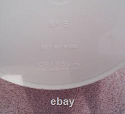 Vtg Original Chanel No 5 Perfumed Dusting Powder With Puff 8 oz Sealed NEW UNUSE