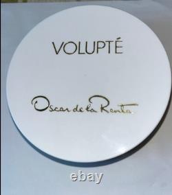 Vtg Oscar de la Renta Volupté Perfumed Dusting Powder 5.3oz Discontinued USA