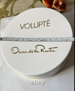 Vtg Oscar de la Renta Volupté Perfumed Dusting Powder 5.3oz Discontinued USA