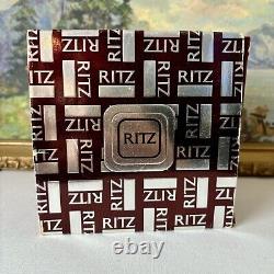 Vtg RITZ By Charles Of The Ritz Bath Body Dusting Perfumed Powder 7 oz NEW+Puff