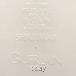 Vtg SHALIMAR by GUERLAIN Perfumed Bath Dusting Powder 8 oz 227g New Sealed NWOB