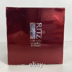 Vtg Sealed Lanvin RITZ Perfumed Dusting Powder 7oz New In Box Made In USA