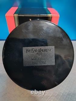 Vtg YSL Paris Perfumed Dusting Powder 5.3 Oz 150g Vintage Body Powder withBox