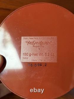 Vtg YSL Yves Saint Laurent OPIUM Perfumed Dusting Powder SEALED 5.2 oz with Box