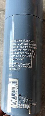 Wind Song Set Dusting Powder + 3 Rare TALC With Silk Vintage Perfumed New