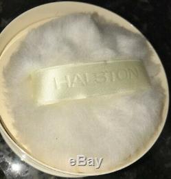 Wm HALSTON Perfumed Bath Dusting Powder 5oz DISCONTINUED Sealed Read Note