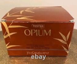 Women's fragrance YSL OPIUM 5.2 Oz Body Dusting Powder W Puff And Screen In Box