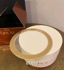 Women's fragrance YSL OPIUM 5.2 Oz Body Dusting Powder W Puff And Screen In Box