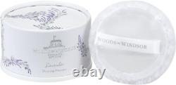 Woods of Windsor Lavender Body Dusting Powder with Puff for Women, 3.5 Ounce
