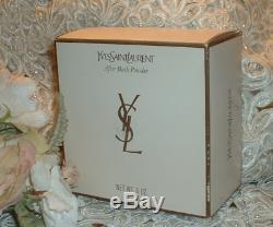 Y YSL Yves Saint Laurent 8 oz Perfumed Dusting Bath Powder Sealed Vintage