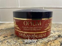 YSL Opium Perfumed Dusting Powder 5.2 oz. 50% full