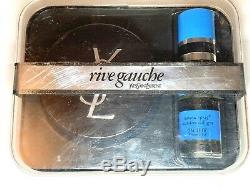 YSL Rive Gauche Perfumed Dusting Powder & Spray Perfume Yves Saint Laurent NOS