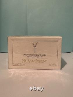 YSL Y Yves Saint Laurent Body Powder 150g Vintage Perfumed Dusting Powder RARE