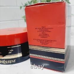 YVES SAINT LAURENT YSL Paris Perfumed Dusting Powder 5.3 Oz (Open Box Read)