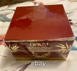 Yves Saint Laurent 150g Opium perfumed dusting powder new sealed