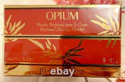 Yves Saint Laurent 150g Opium perfumed dusting powder new sealed